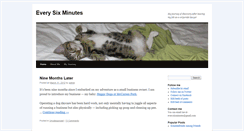 Desktop Screenshot of everysixminutes.com